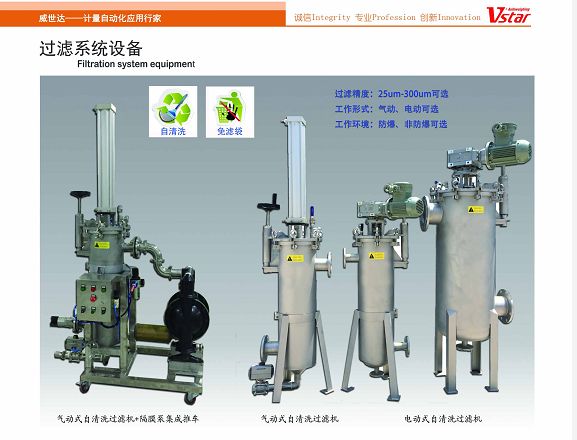 防爆涂料灌裝機(jī)+隔膜泵加自清洗過(guò)濾系統(tǒng)